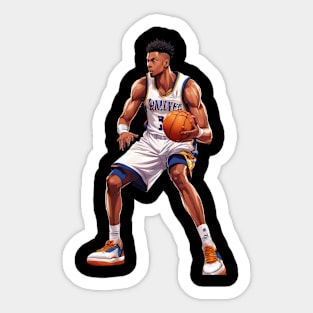 famous basketball player Sticker